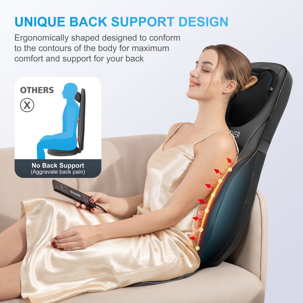 Shiatsu Neck Back Massager with Heat F923795
