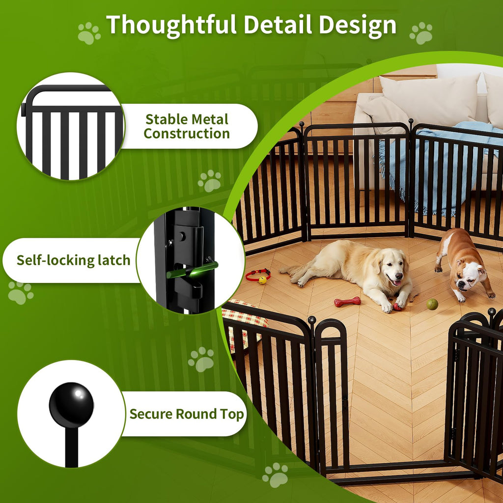 32" Heavy Duty 16 Panels Dog Playpen B235