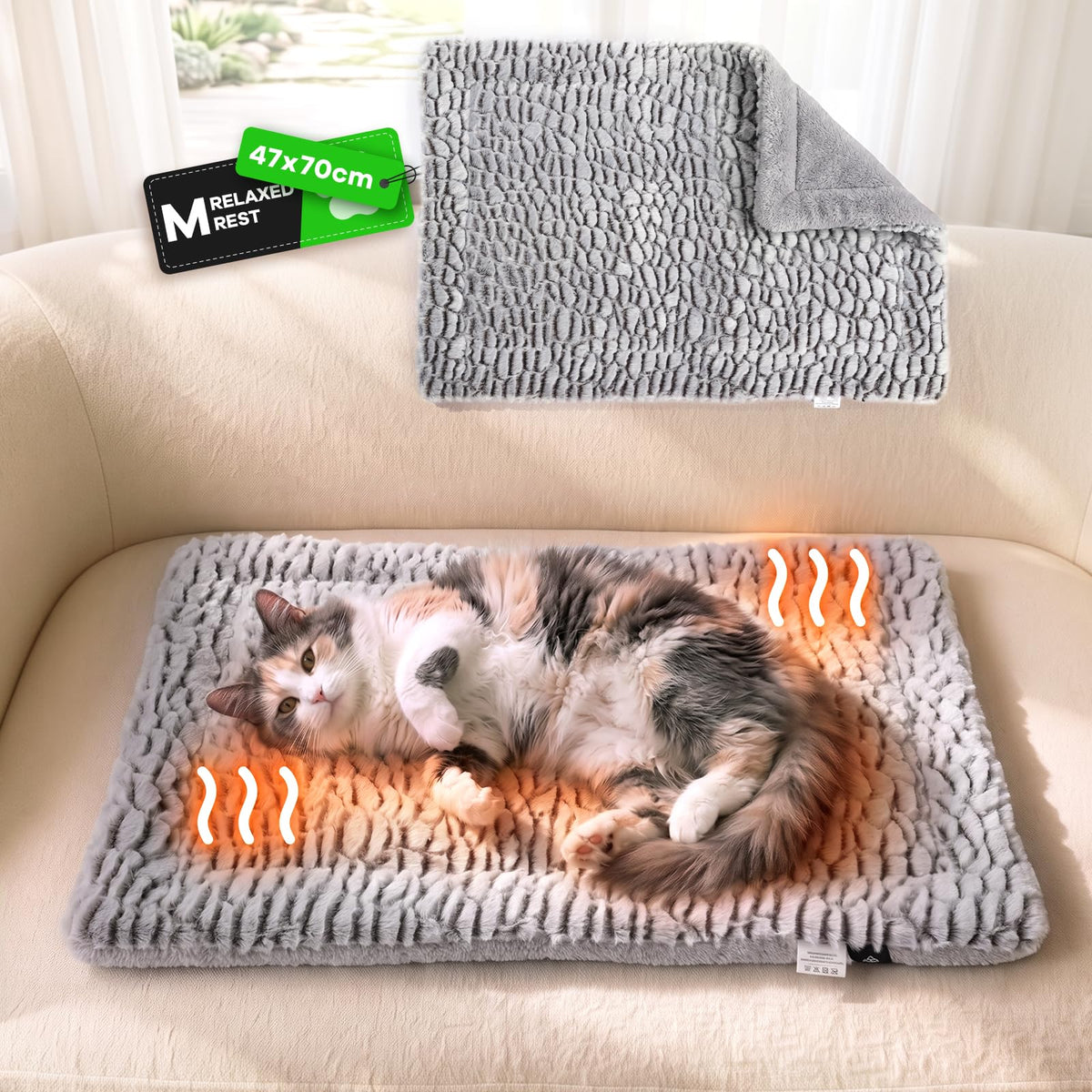Self Warming Cat Bed Q9659