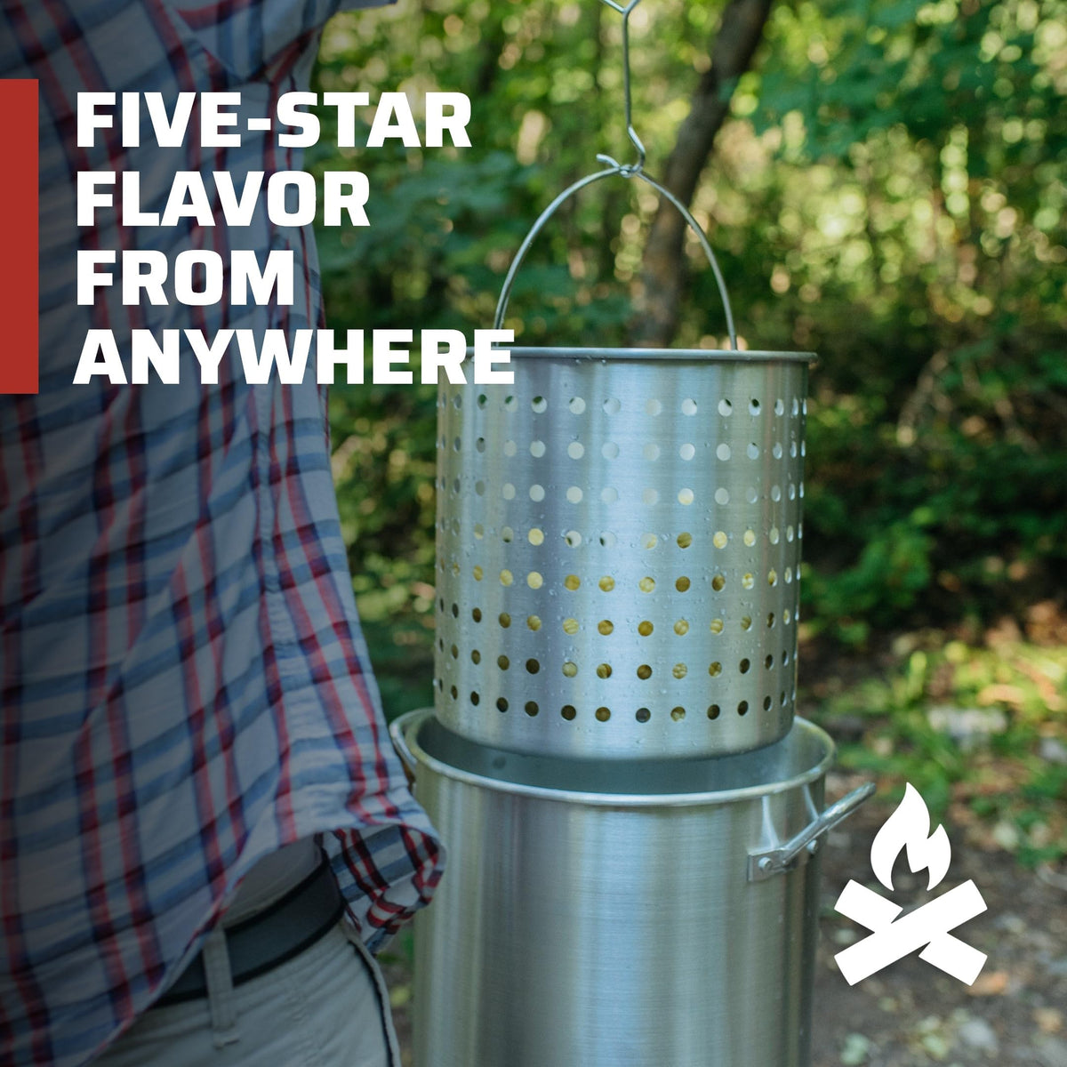 24-Quart Aluminum Pot A650