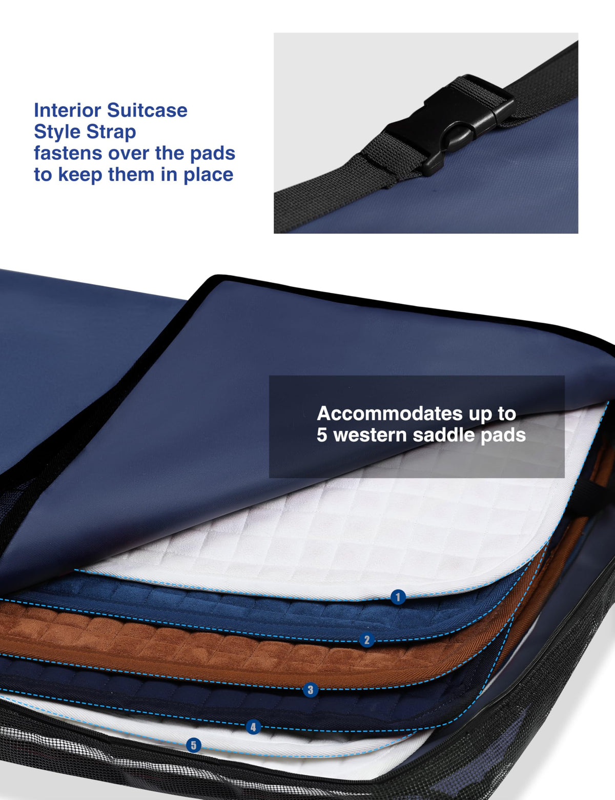 Saddle Pad Carrier I790148