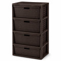 4 Drawer Plastic Storage Tower W53963