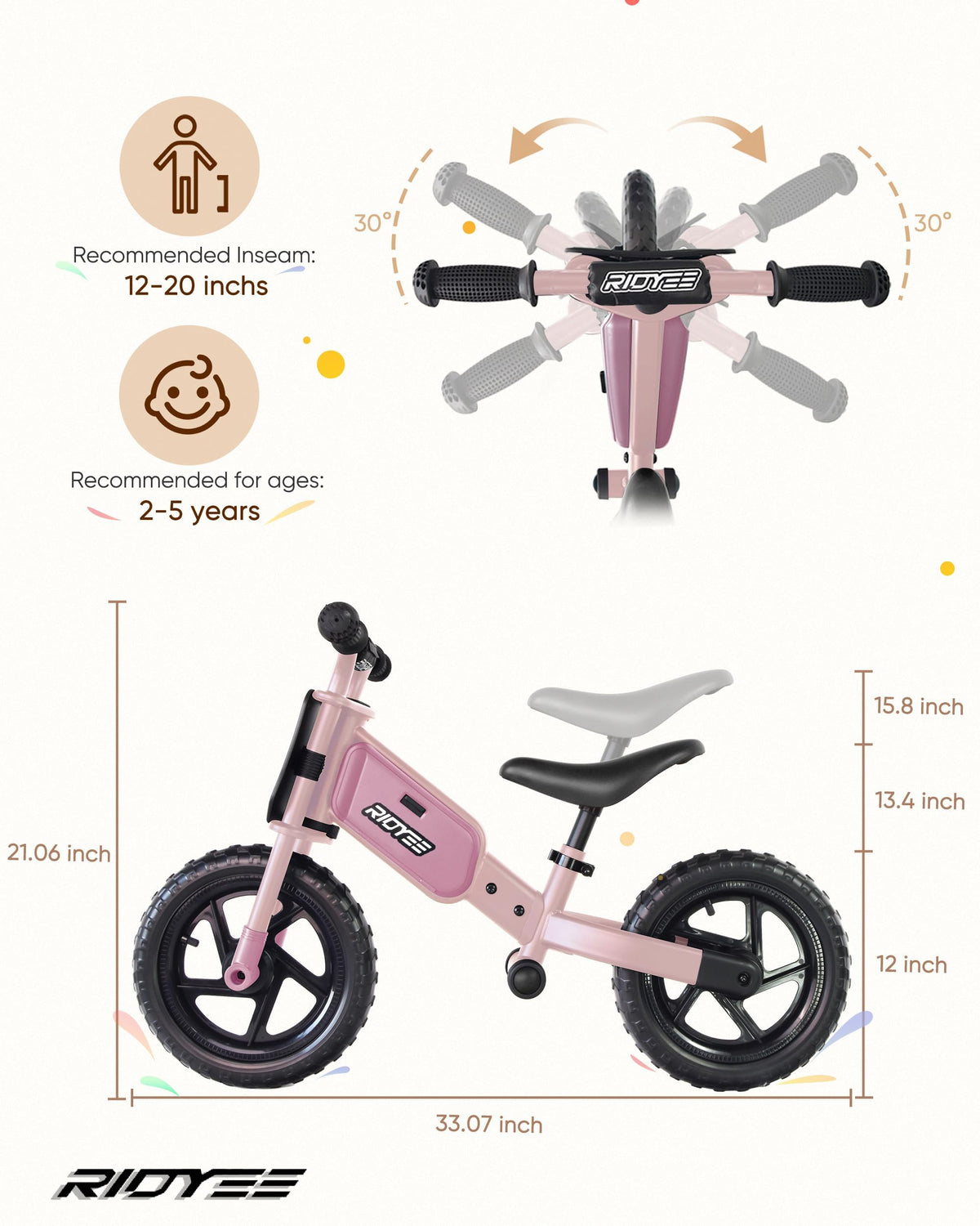 Toddler Balance Bike A2824