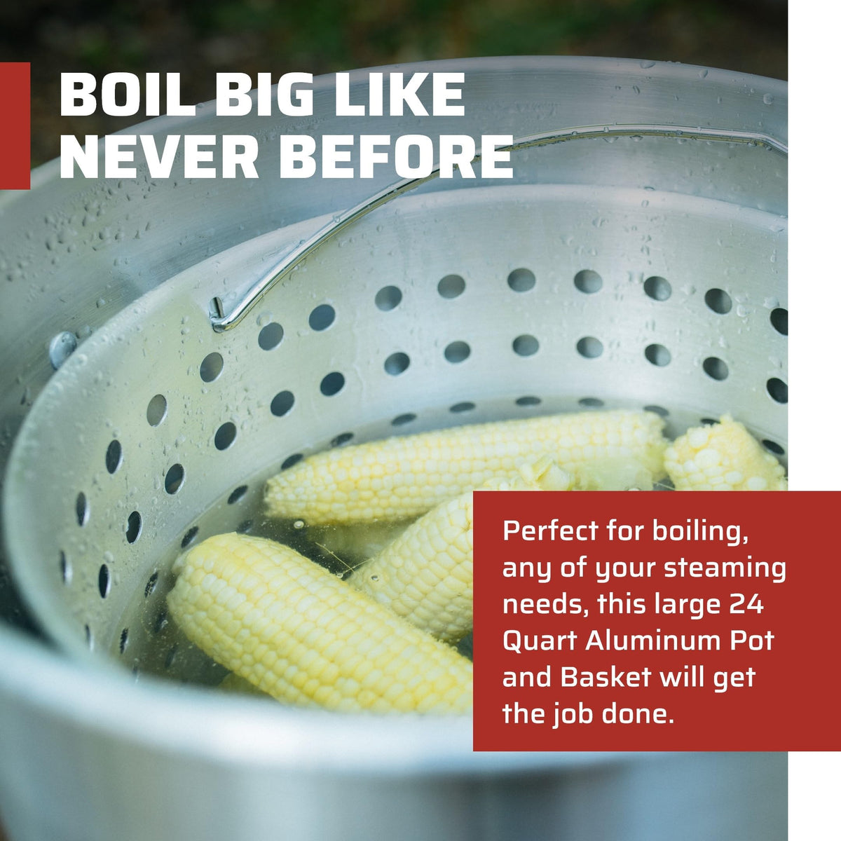 24-Quart Aluminum Pot A650