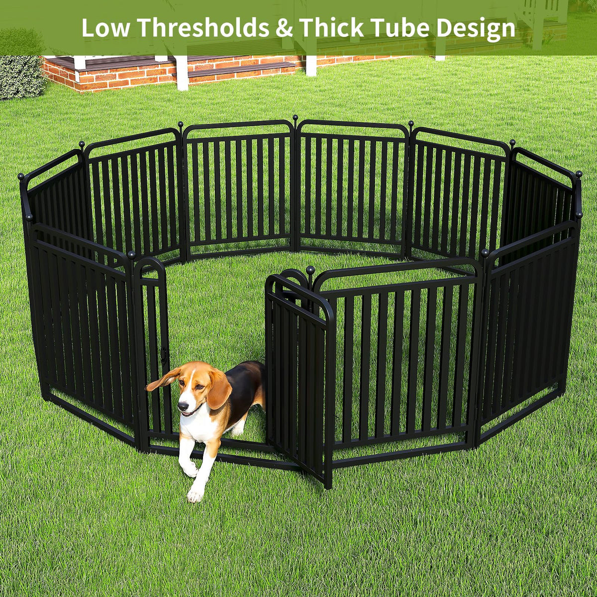 32" Heavy Duty 16 Panels Dog Playpen B235