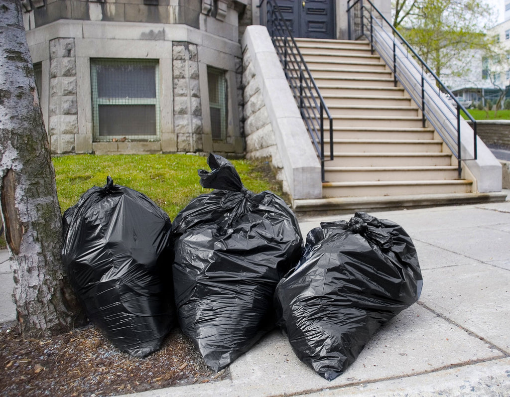 55 Gallon 3 Mil Black Contractor Garbage Bags L481819