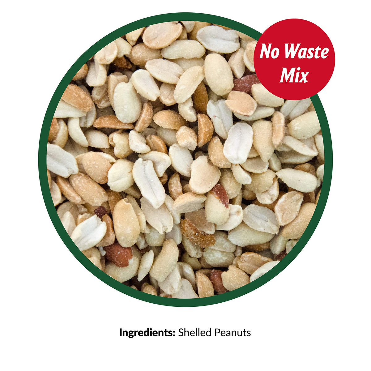 Woodpecker Wild Bird Seed 20 lb & Peanut Pieces 15 lb Nut & Fruit Mix Y67633