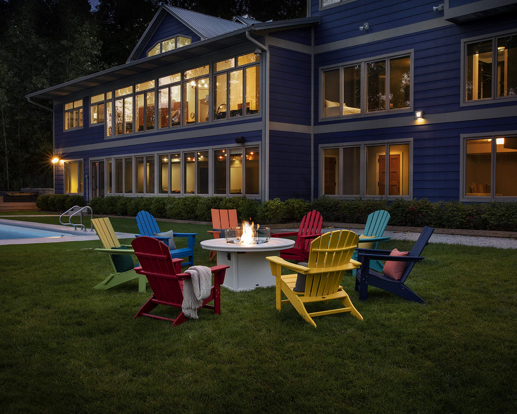 Pacific Blue Composite Adirondack Chair L6699