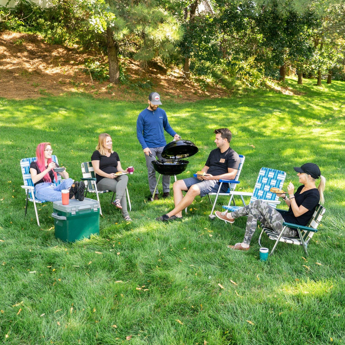 Folding Aluminum Outdoor Lawn Chair J683