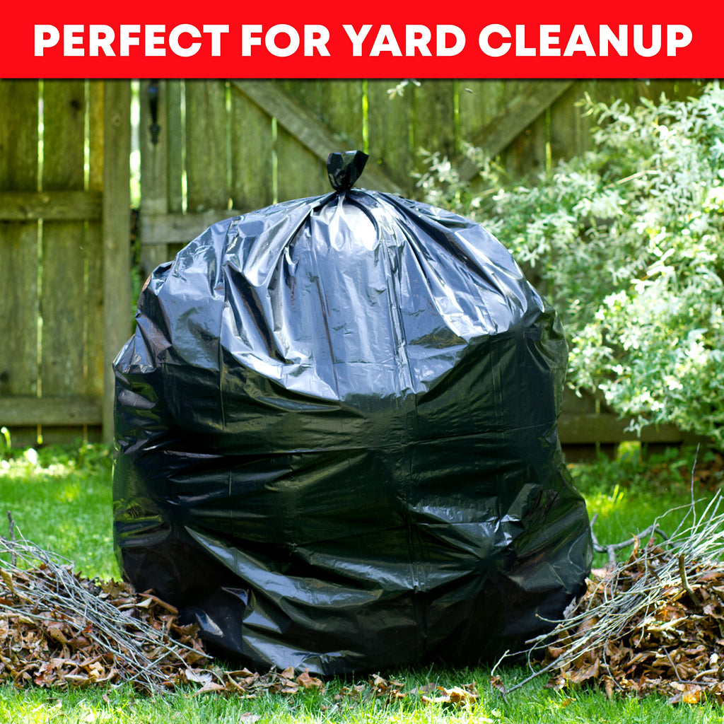 55 Gallon 3 Mil Black Contractor Garbage Bags L481819